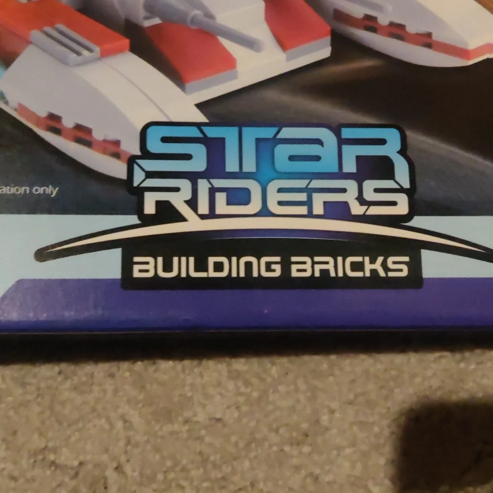 New!Star riders building bricks Kids create 2 in 1 155pcs Y2K Educational Develo